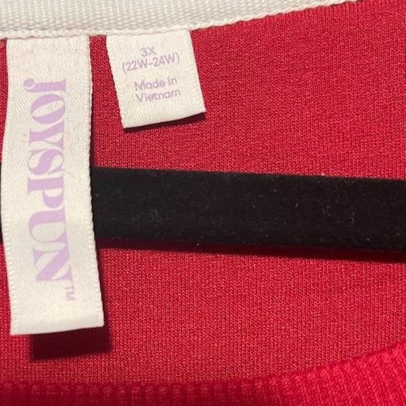 ~ JOYSPUN 3X LADIES WOMEN'S TOP / SWEATSHIRT ~ LOUNGEWEAR SOFT COMFY 22W - 24W - Picture 9 of 12